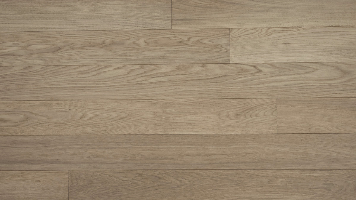 Almond Cream (Macaroon) American White Oak engineered hardwood flooring