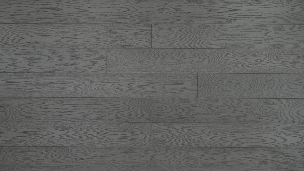 Ashen Haze (Smoke Grey) American White Oak Click 5 2/5″ engineered hardwood