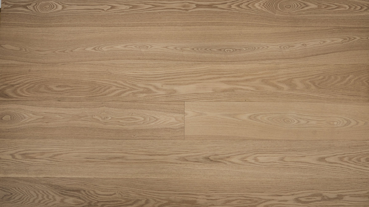 Almond Cream (Macaroon) European White Ash engineered hardwood
